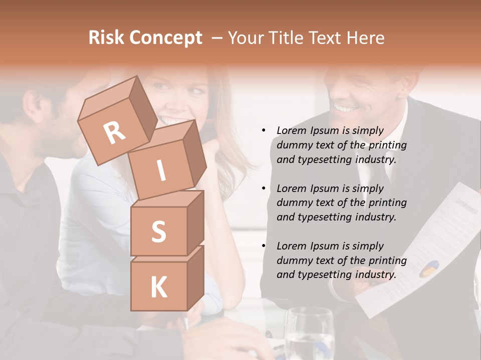 Showing Business Office PowerPoint Template