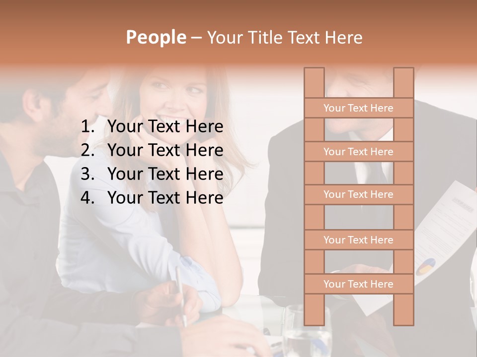 Showing Business Office PowerPoint Template