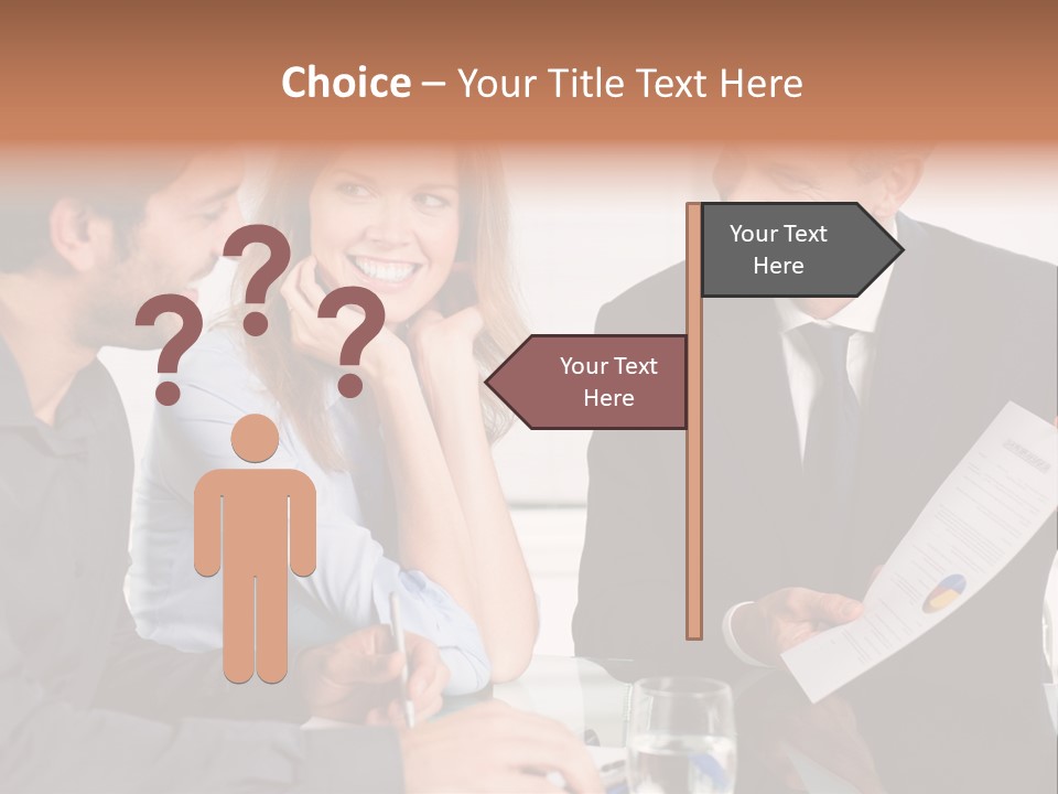 Showing Business Office PowerPoint Template