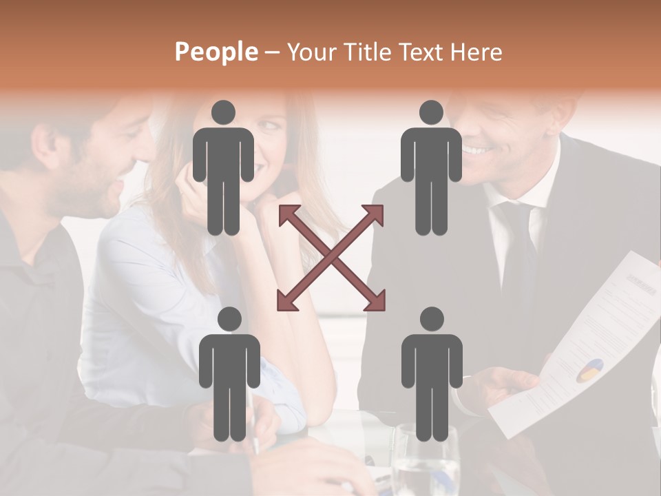 Showing Business Office PowerPoint Template