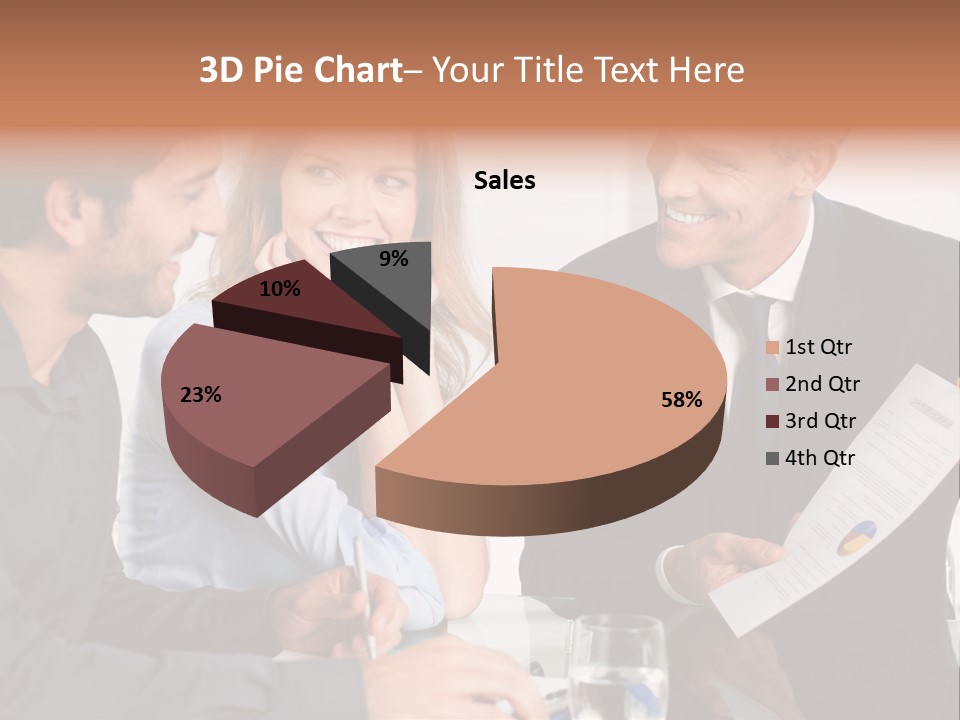 Showing Business Office PowerPoint Template