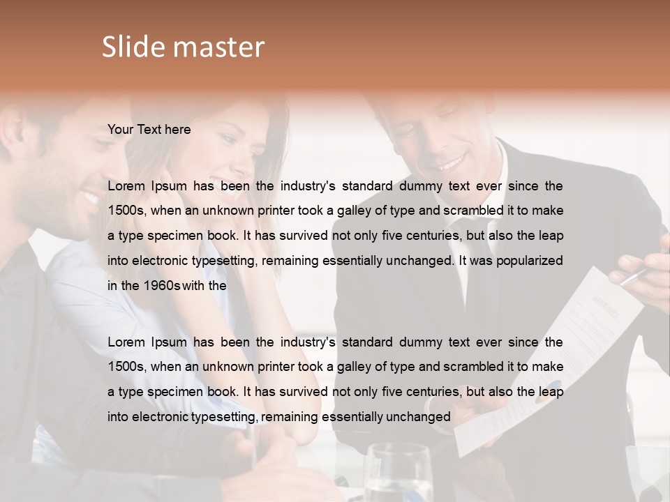 Bank Tax Consultant PowerPoint Template