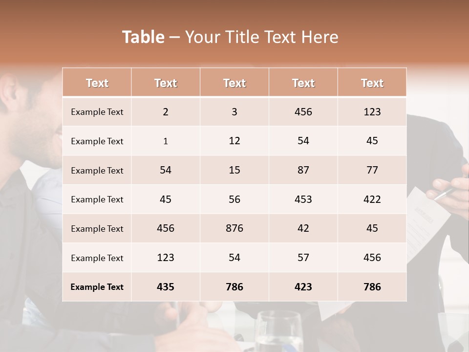 Bank Tax Consultant PowerPoint Template