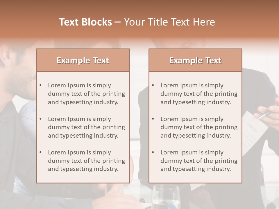 Bank Tax Consultant PowerPoint Template