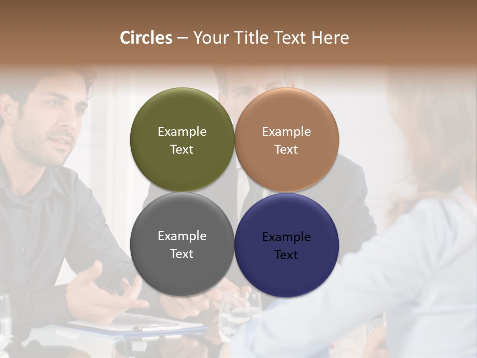 Job Lady Look PowerPoint Template