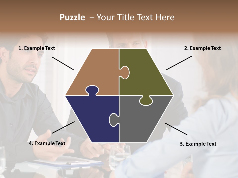 Job Lady Look PowerPoint Template