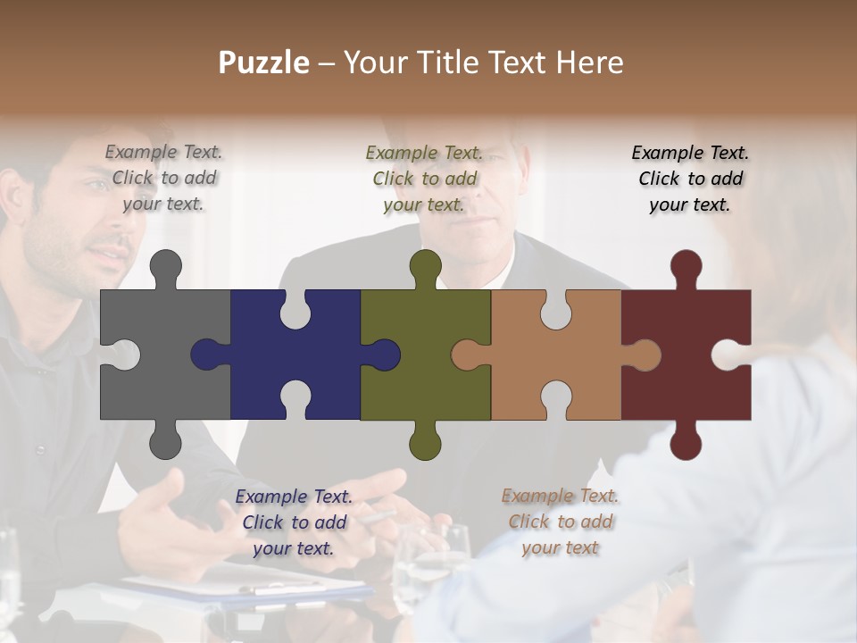 Job Lady Look PowerPoint Template