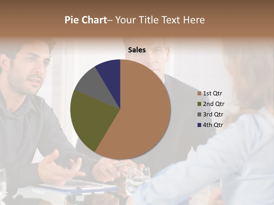 Job Lady Look PowerPoint Template