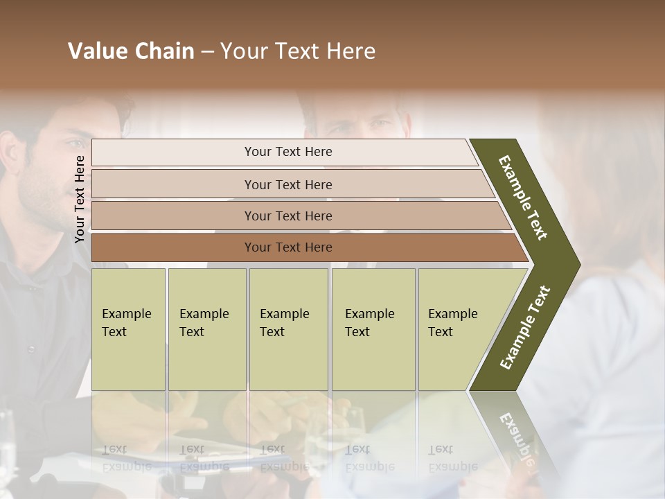 Job Lady Look PowerPoint Template