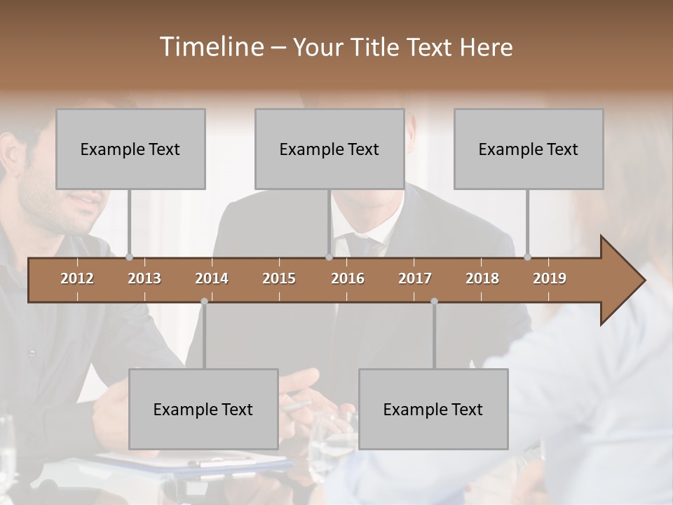 Job Lady Look PowerPoint Template