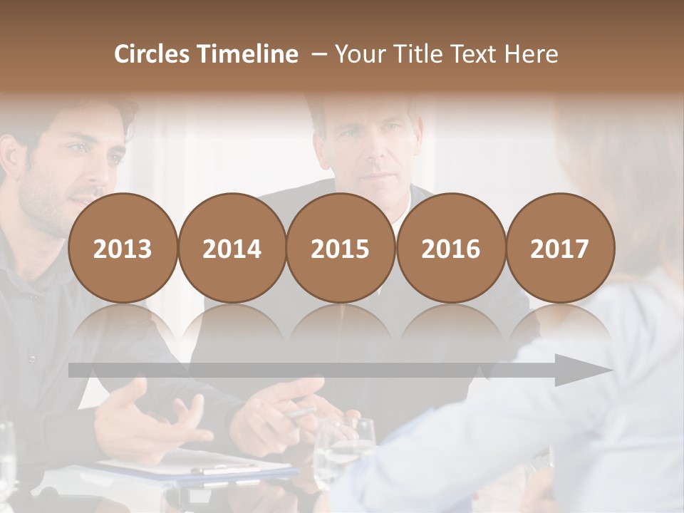 Job Lady Look PowerPoint Template