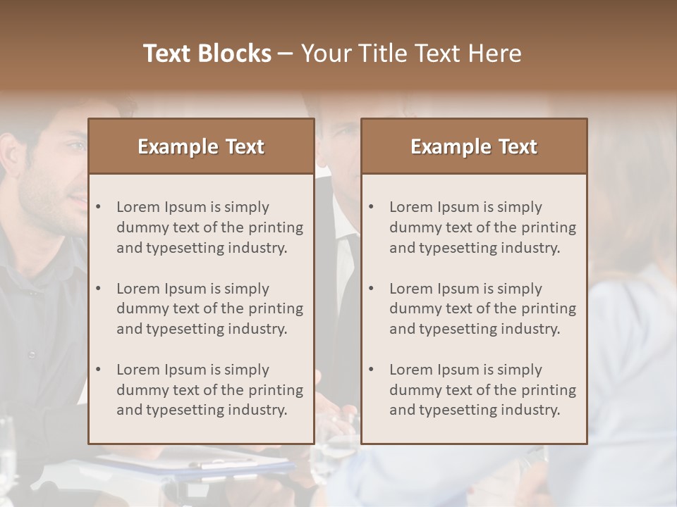 Job Lady Look PowerPoint Template