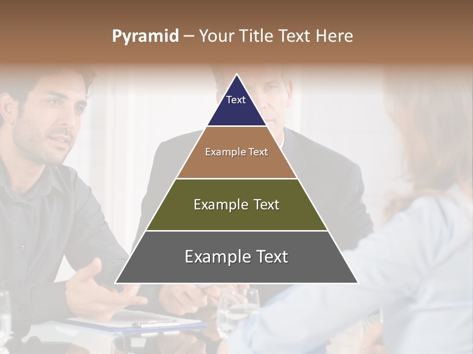 Job Lady Look PowerPoint Template