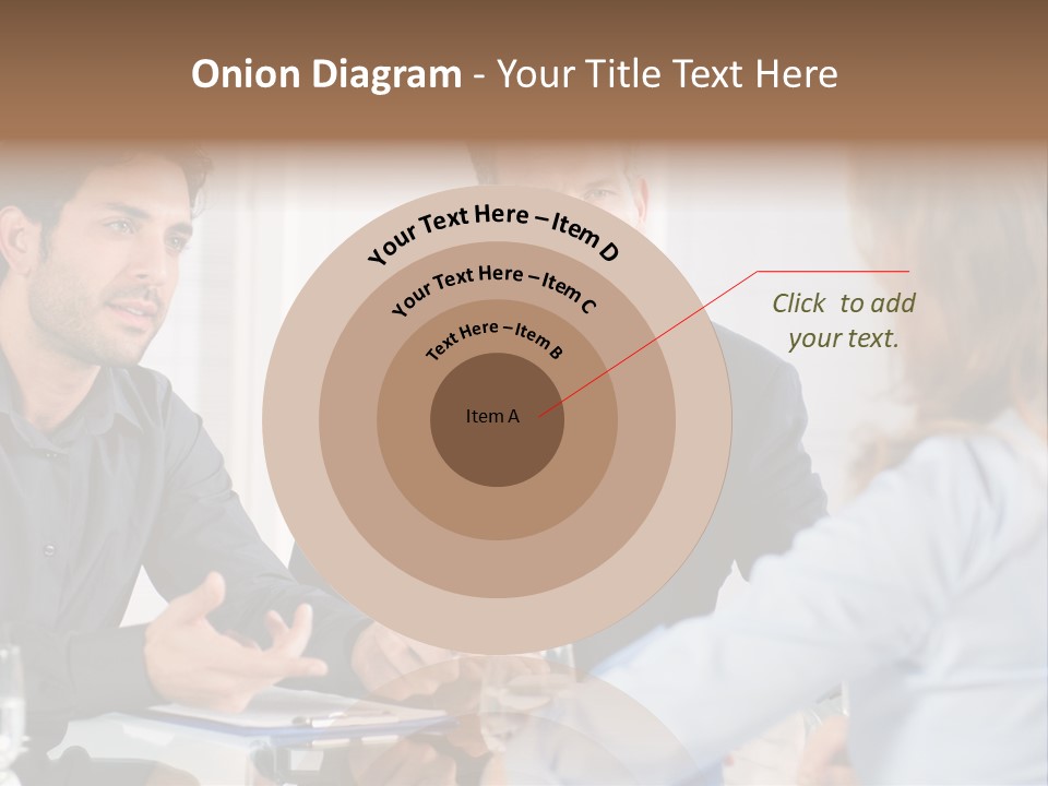 Job Lady Look PowerPoint Template