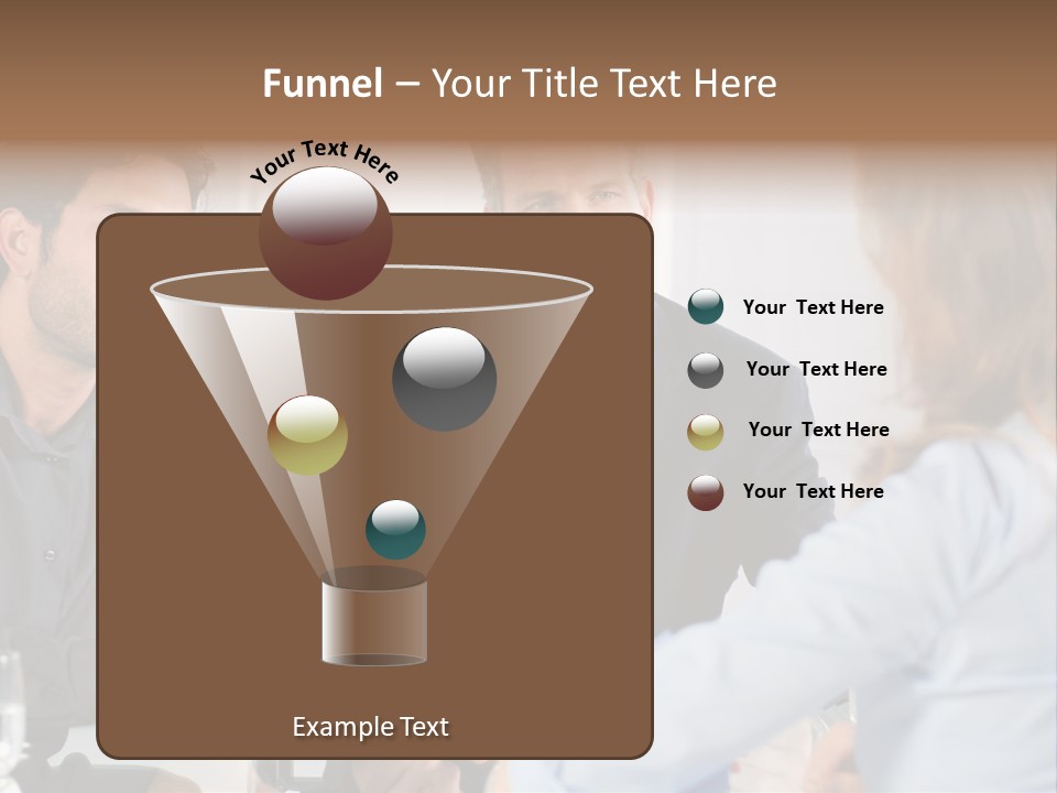 Job Lady Look PowerPoint Template