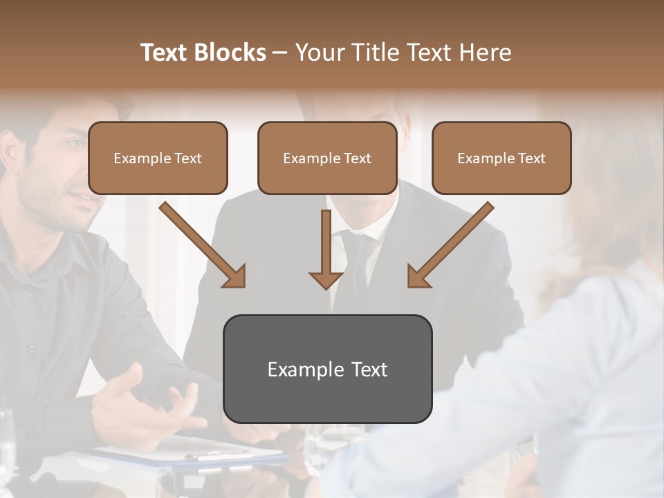 Job Lady Look PowerPoint Template