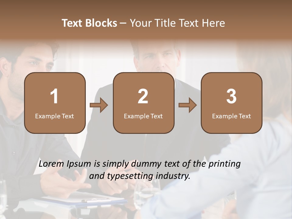 Job Lady Look PowerPoint Template