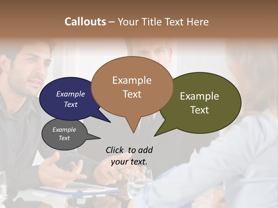 Job Lady Look PowerPoint Template