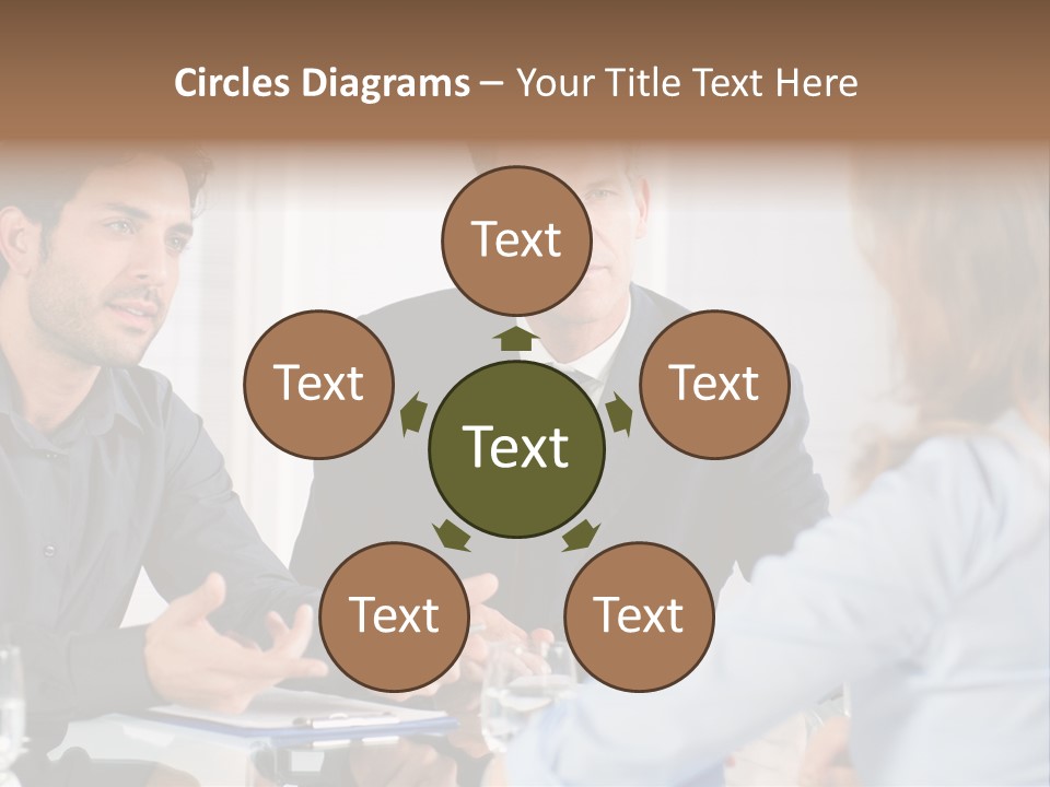 Job Lady Look PowerPoint Template