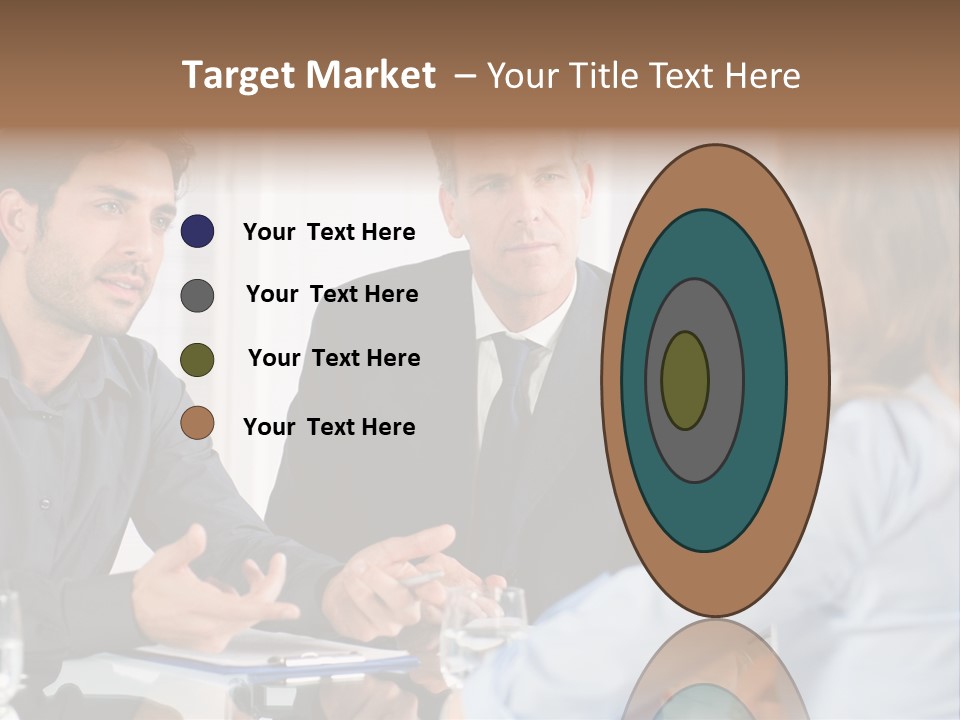 Job Lady Look PowerPoint Template