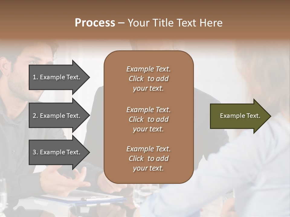 Job Lady Look PowerPoint Template