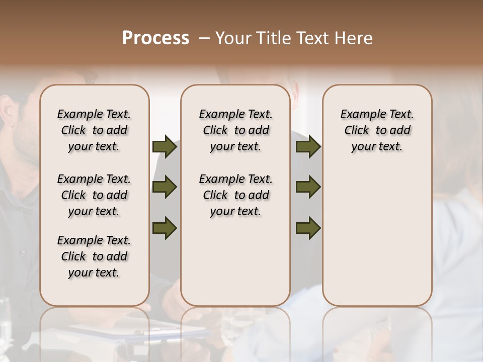 Job Lady Look PowerPoint Template