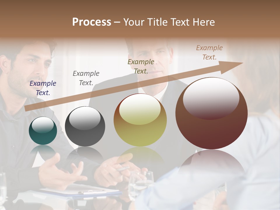 Job Lady Look PowerPoint Template