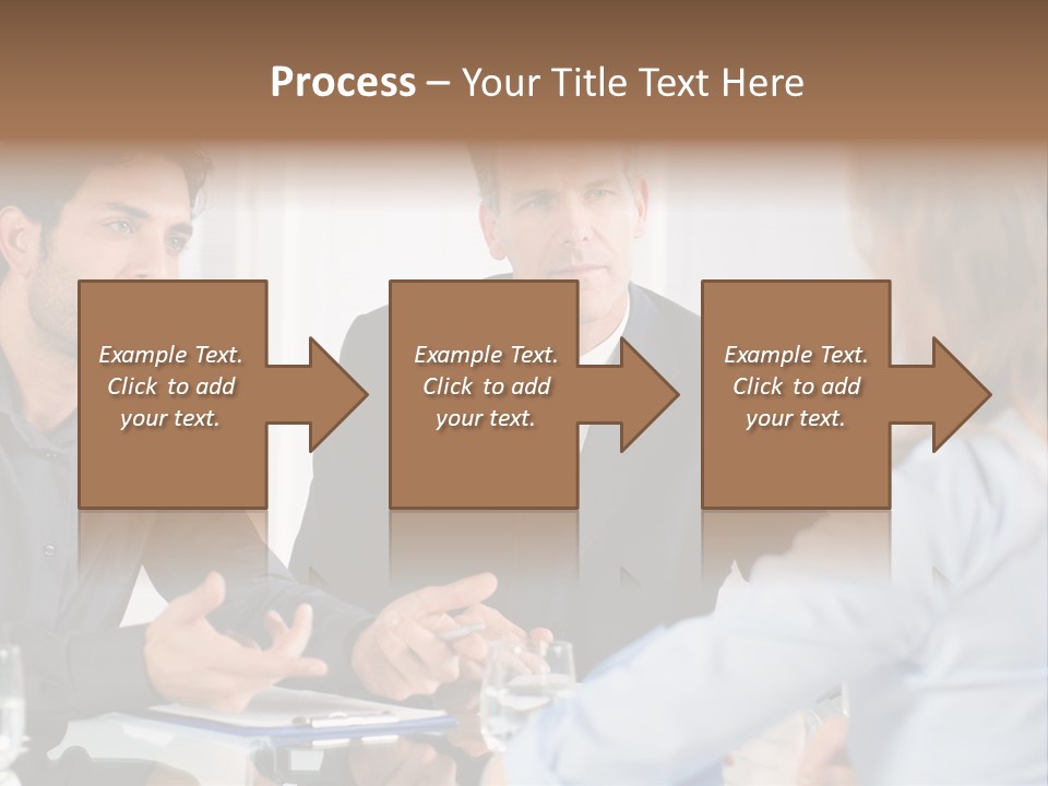 Job Lady Look PowerPoint Template