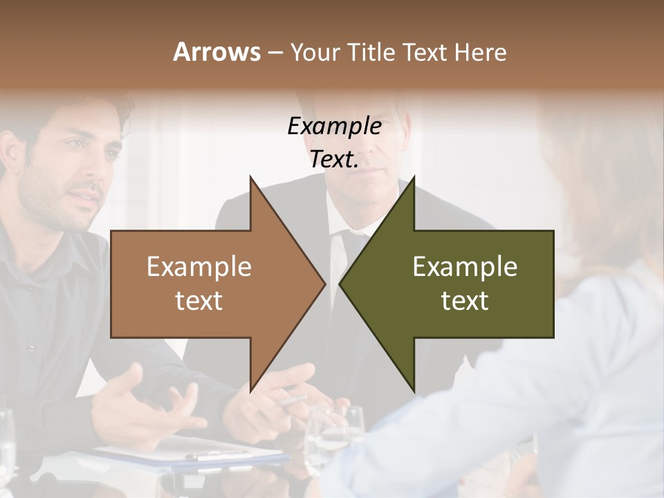 Job Lady Look PowerPoint Template