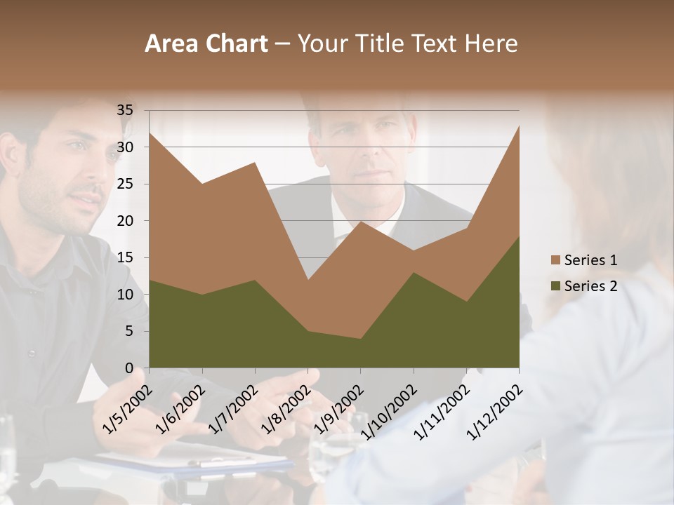 Job Lady Look PowerPoint Template