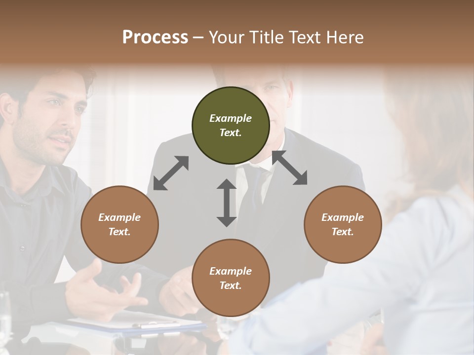 Job Lady Look PowerPoint Template