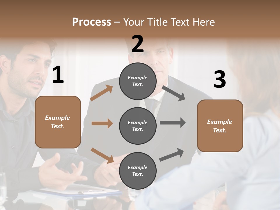 Job Lady Look PowerPoint Template