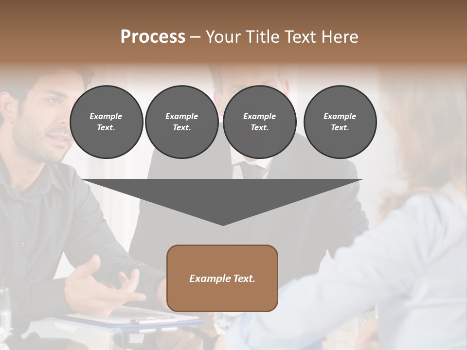 Job Lady Look PowerPoint Template