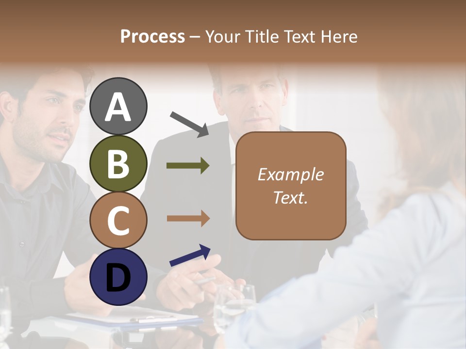 Job Lady Look PowerPoint Template