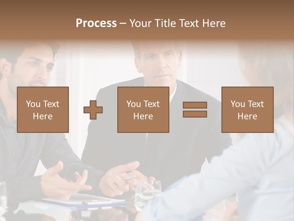 Job Lady Look PowerPoint Template