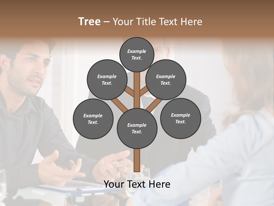 Job Lady Look PowerPoint Template