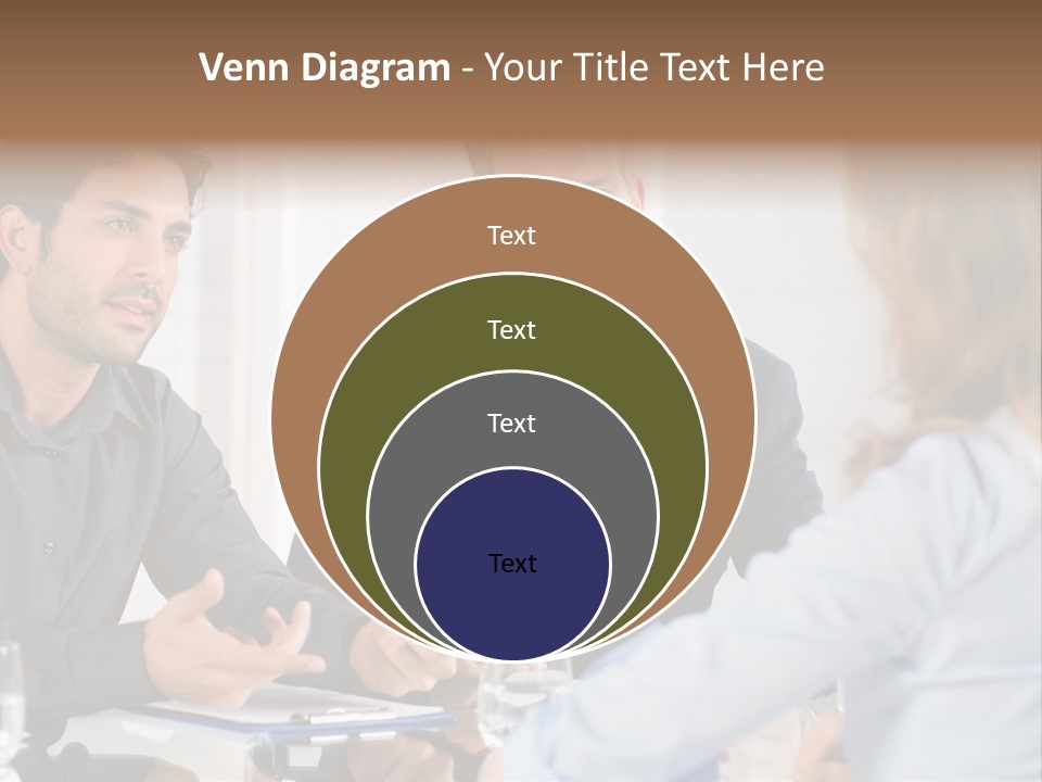 Job Lady Look PowerPoint Template