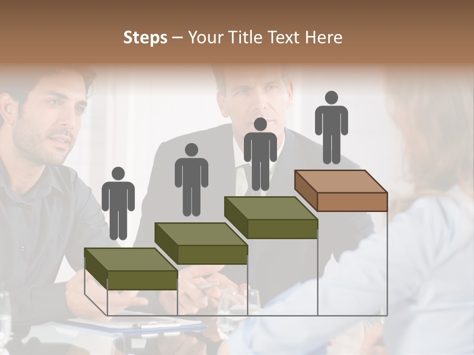 Job Lady Look PowerPoint Template