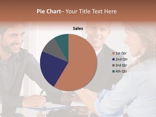 Hispanic Smile Handshake PowerPoint Template