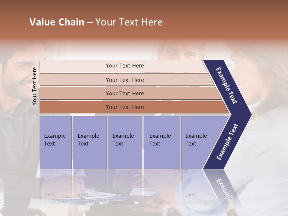 Hispanic Smile Handshake PowerPoint Template