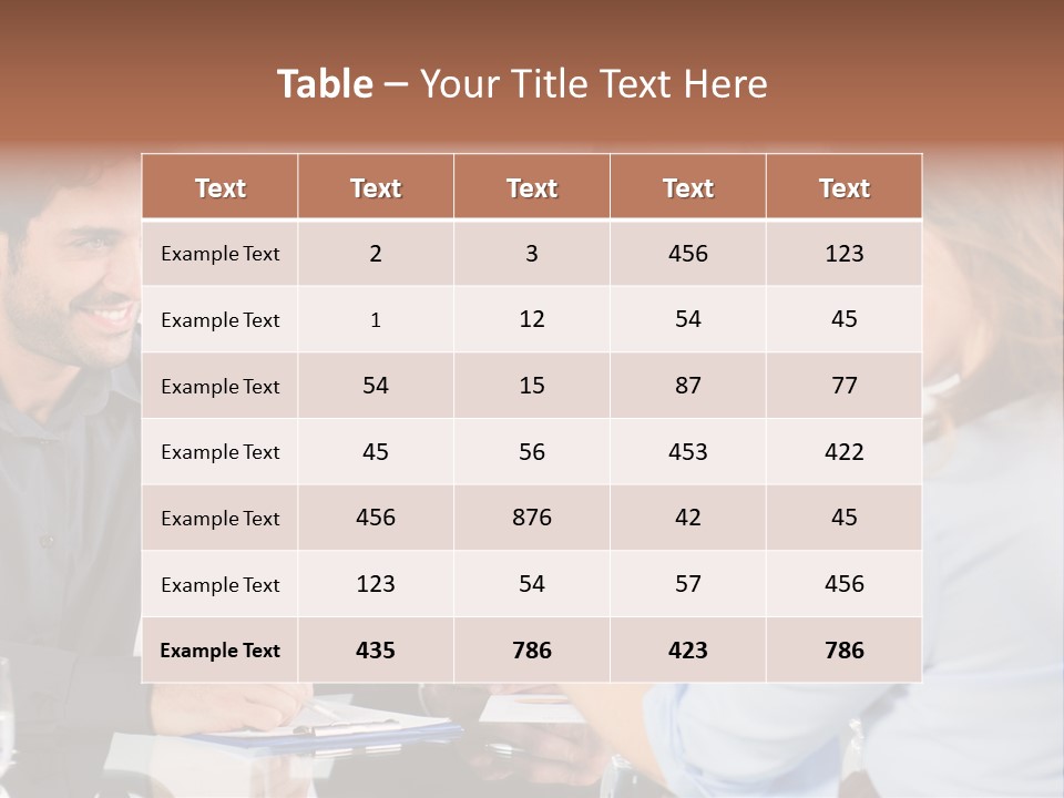 Hispanic Smile Handshake PowerPoint Template