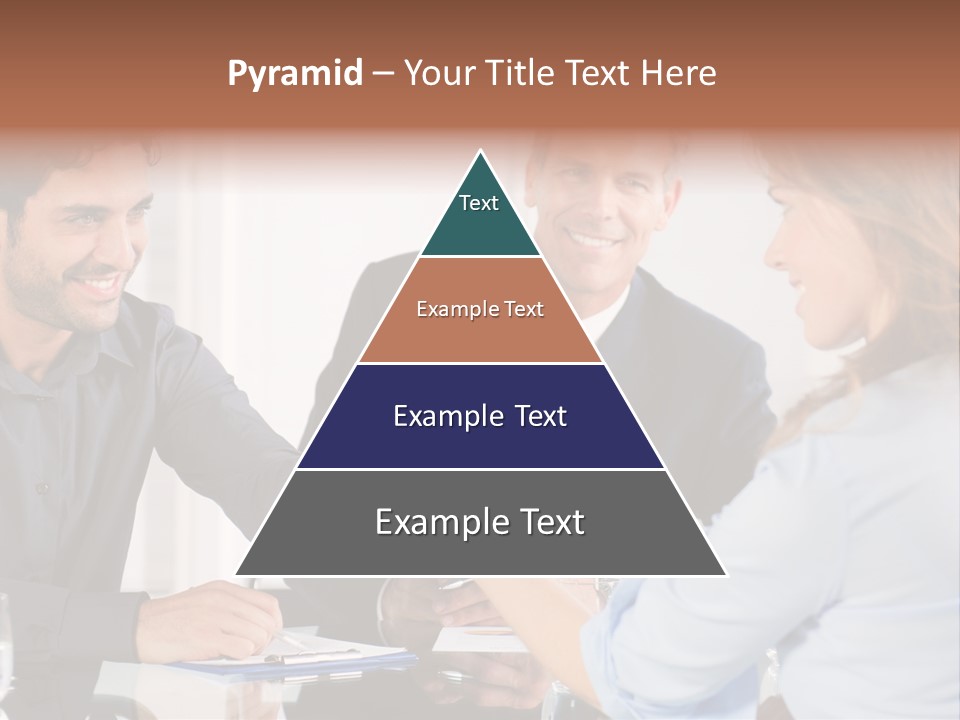 Hispanic Smile Handshake PowerPoint Template