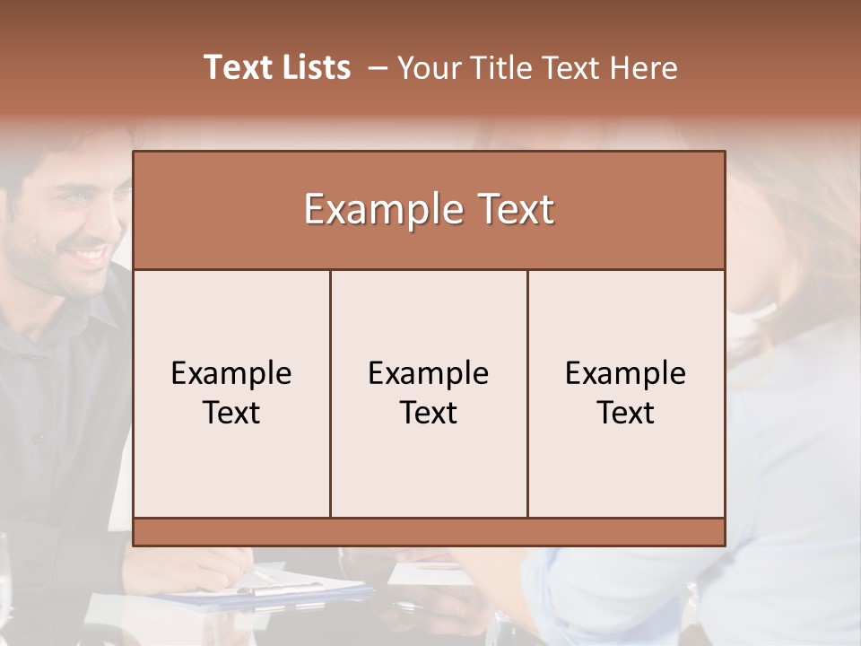 Hispanic Smile Handshake PowerPoint Template
