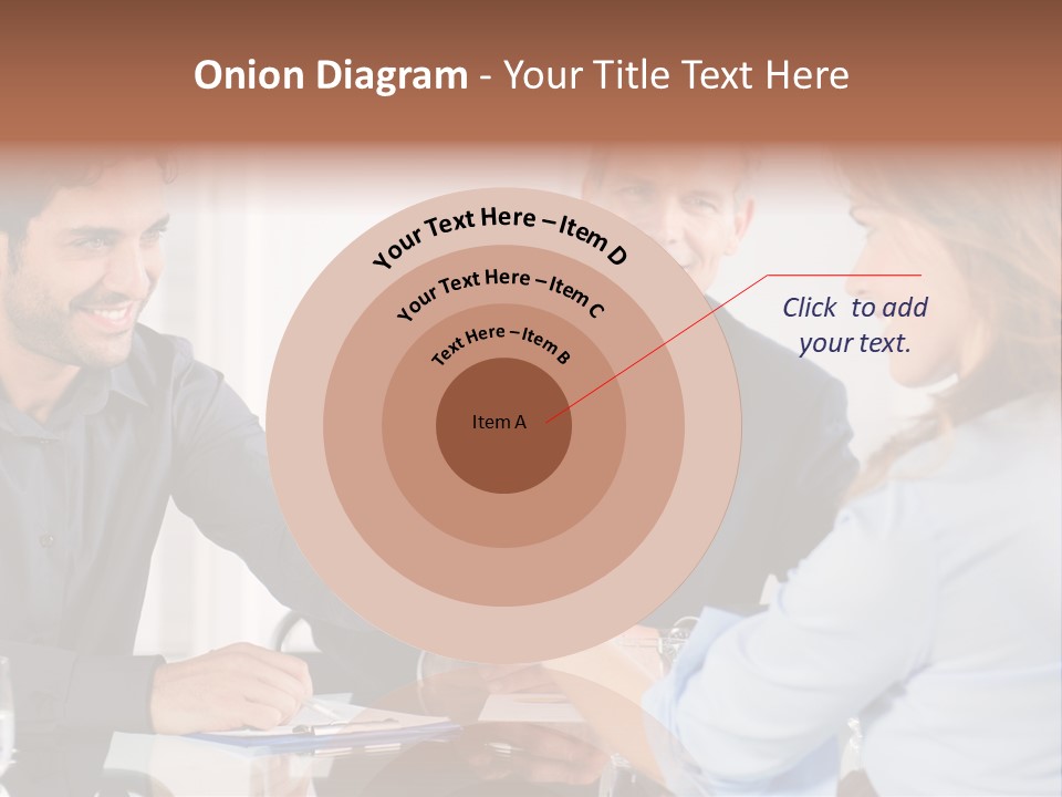 Hispanic Smile Handshake PowerPoint Template