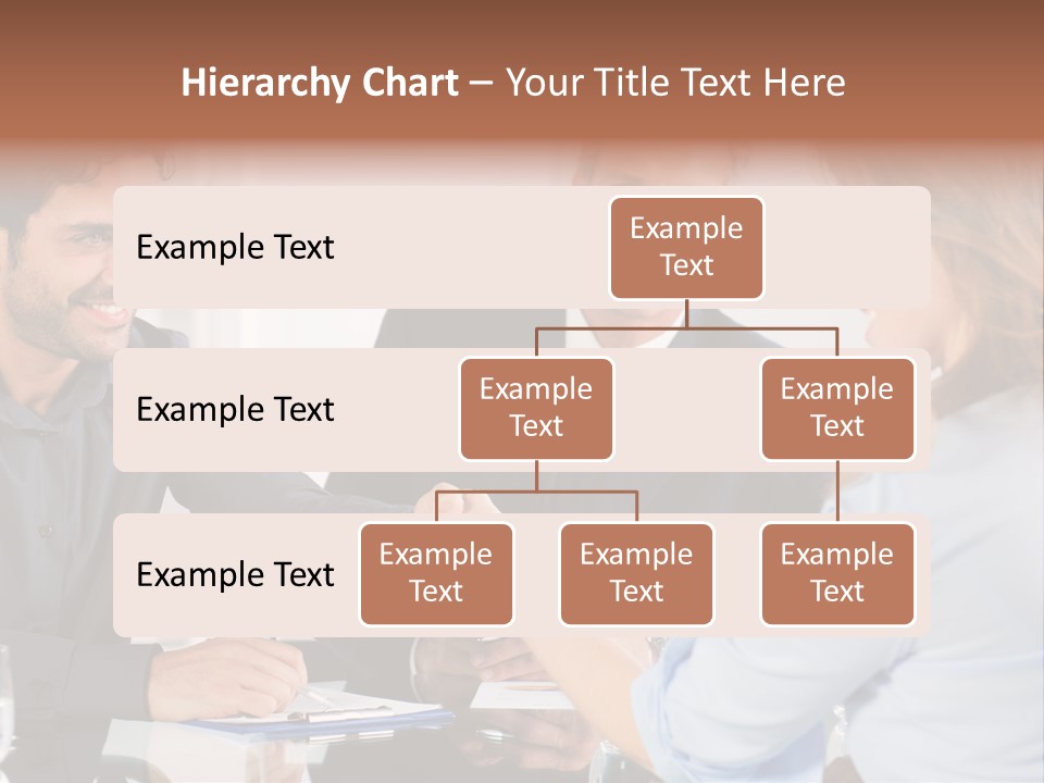 Hispanic Smile Handshake PowerPoint Template