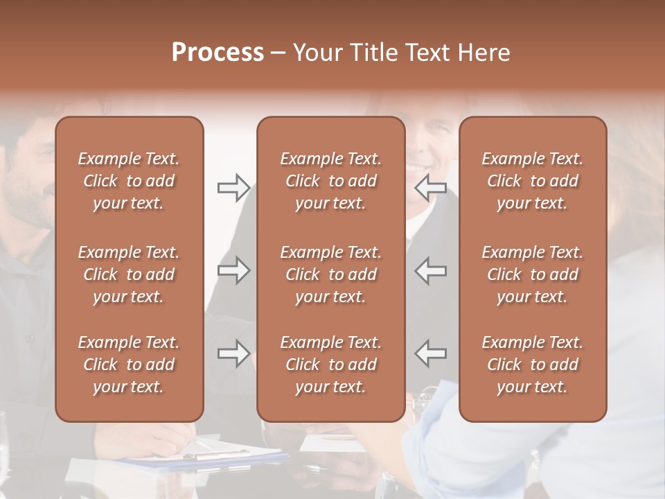 Hispanic Smile Handshake PowerPoint Template