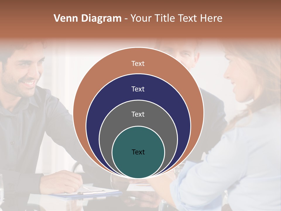 Hispanic Smile Handshake PowerPoint Template