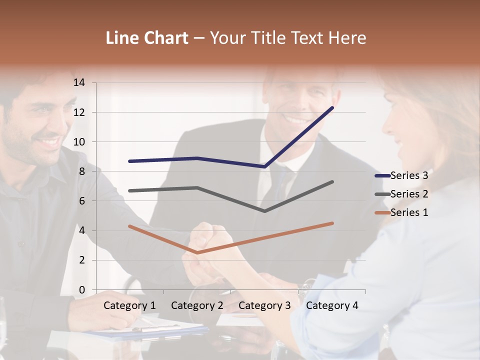 Hispanic Smile Handshake PowerPoint Template