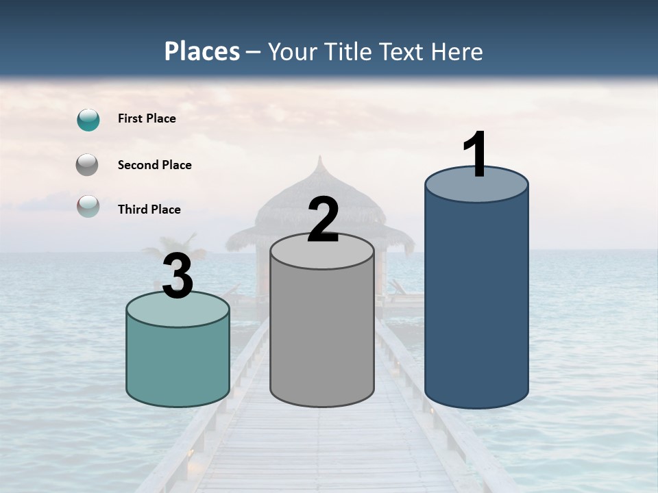 Quay Relaxation Atoll PowerPoint Template