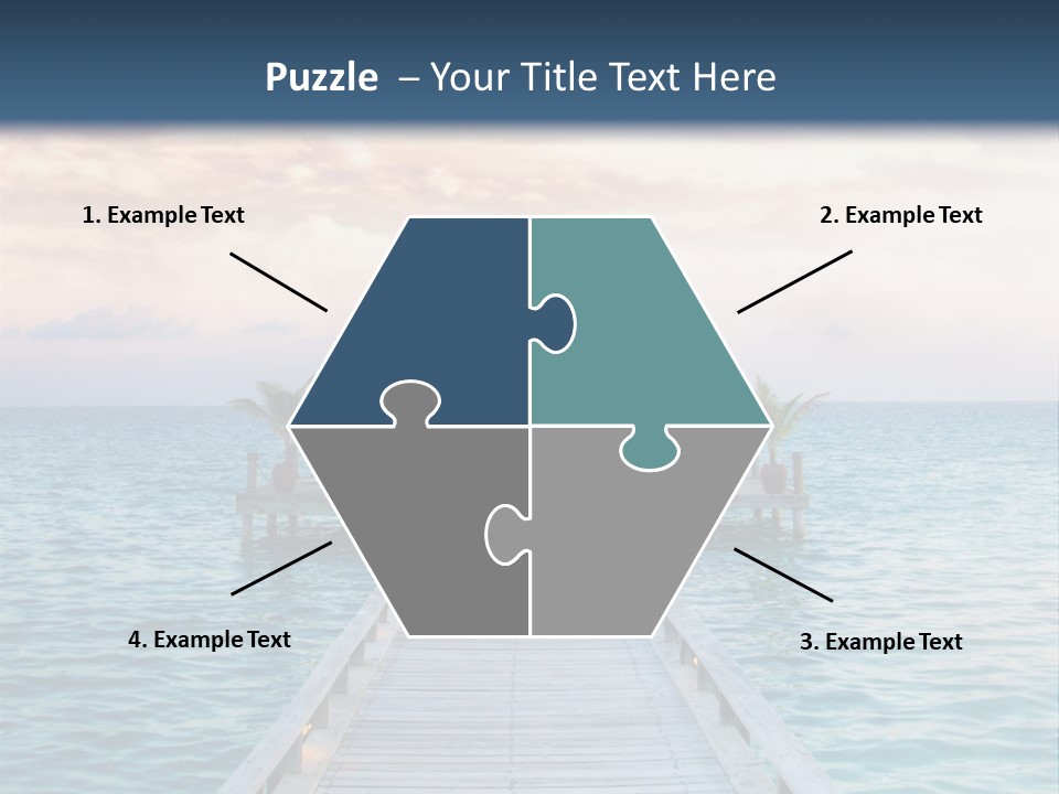 Quay Relaxation Atoll PowerPoint Template